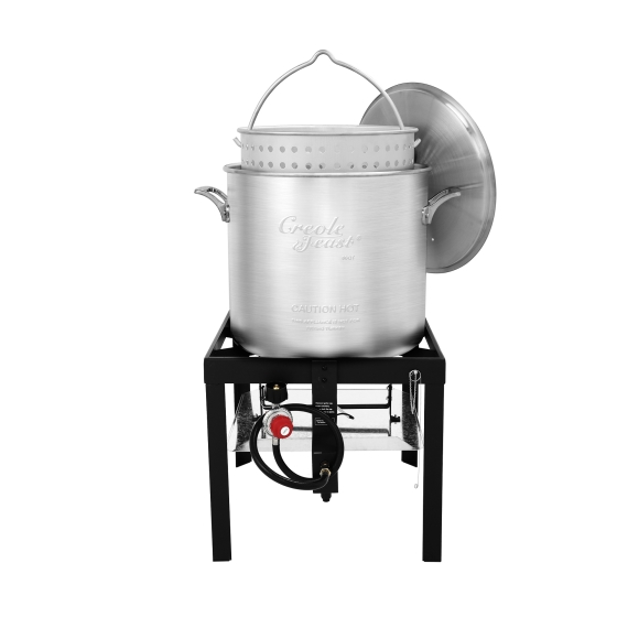 80 Qt. Seafood Boiling Kit with Strainer